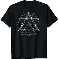 Amazon.com: Awesome Geometric Shapes Tees Hexagon Pattern